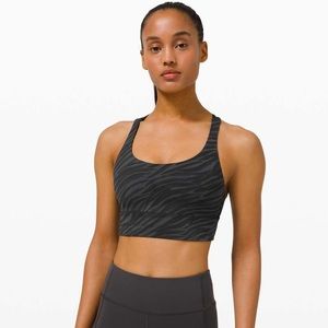 Lululemon Energy Long Line Bra Le Tigre